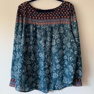 Loft Floral Blouse!